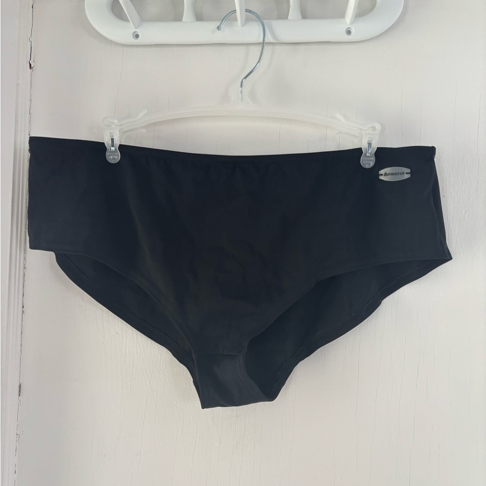 ✨ 3/$30 ✨ Firefly Black Full-Coverage Bikini Bottoms Size Medium - Picture 2 of 5